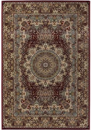 Koberce Breno Kusový koberec RAZIA 5501/ET2R, červená, viacfarebná,200 x 285 cm