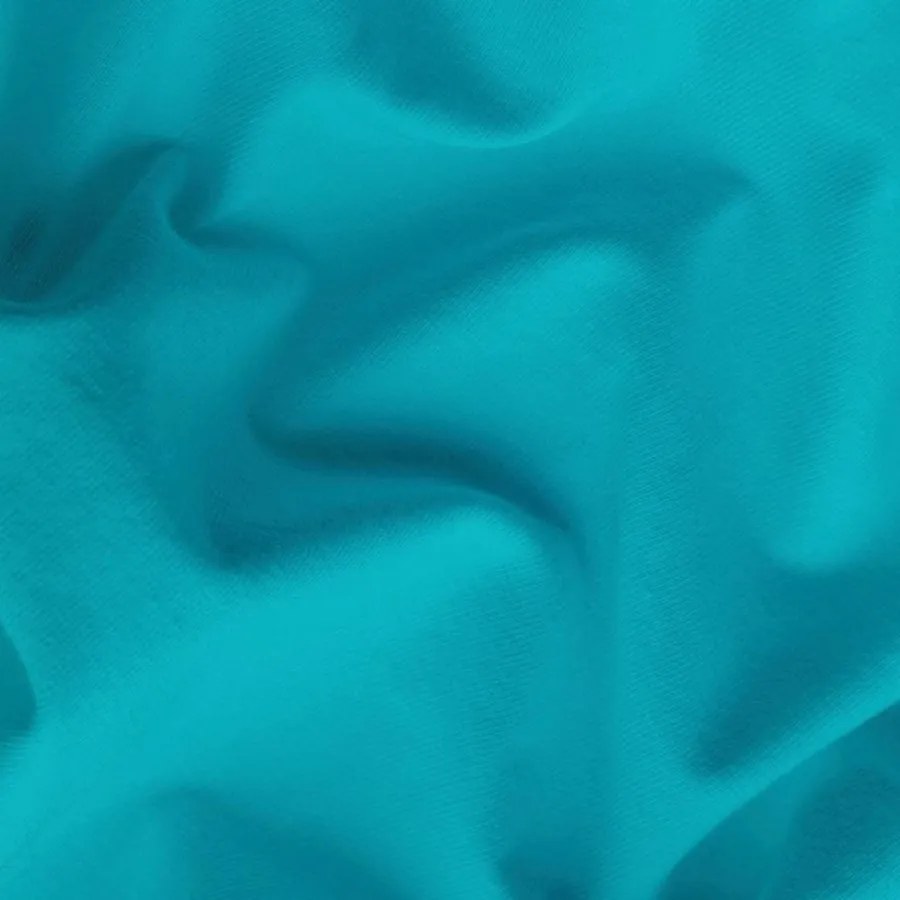 Jersey prestieradlo na jednolôžko - 90 x 200 cm - tyrkysové