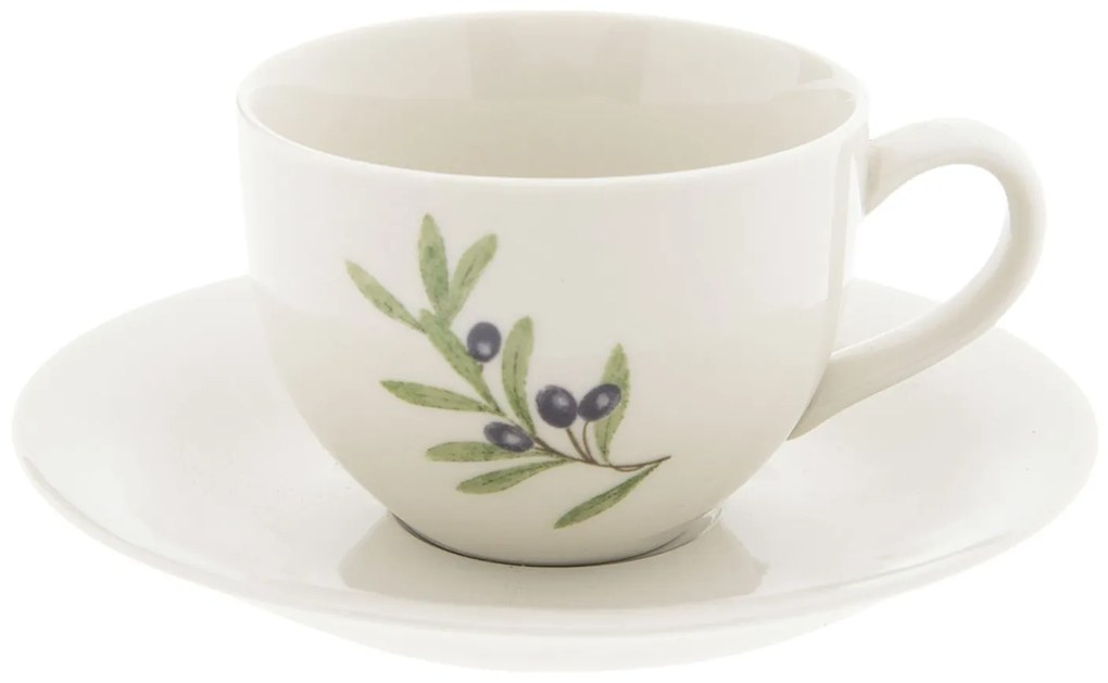 Šálok s podšálkom Olive Garden - 0,2l