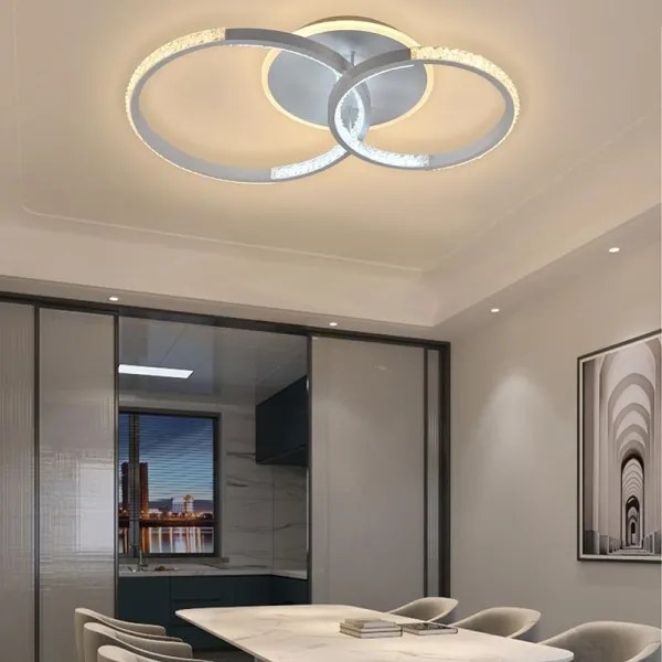 LED Stmievateľný prisadený luster LED/55W/230V 3000-6500K + DO