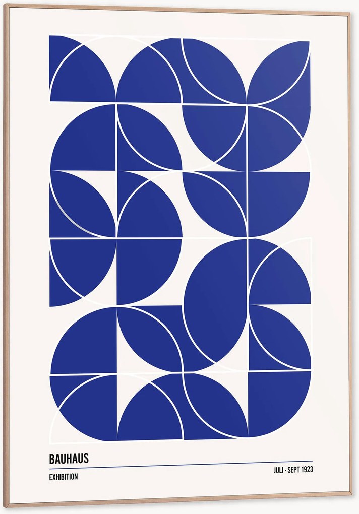 Nástenná dekorácia v ráme Bauhaus