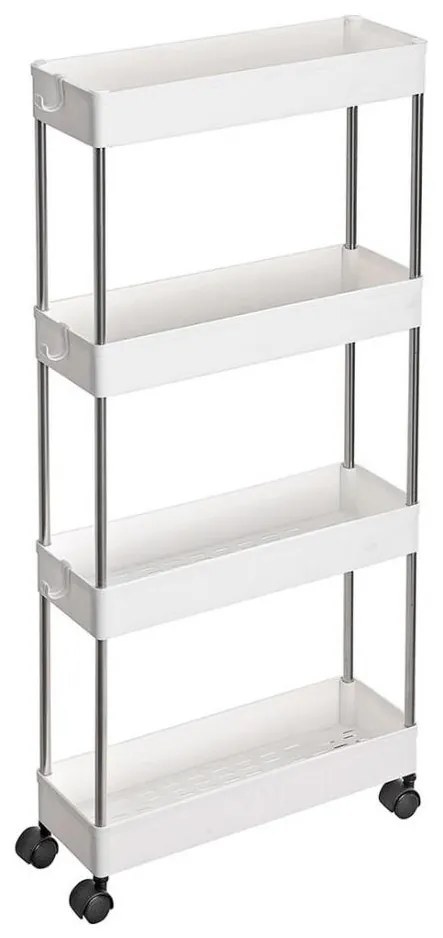 Pojazdný úložný vozík MARGE biely