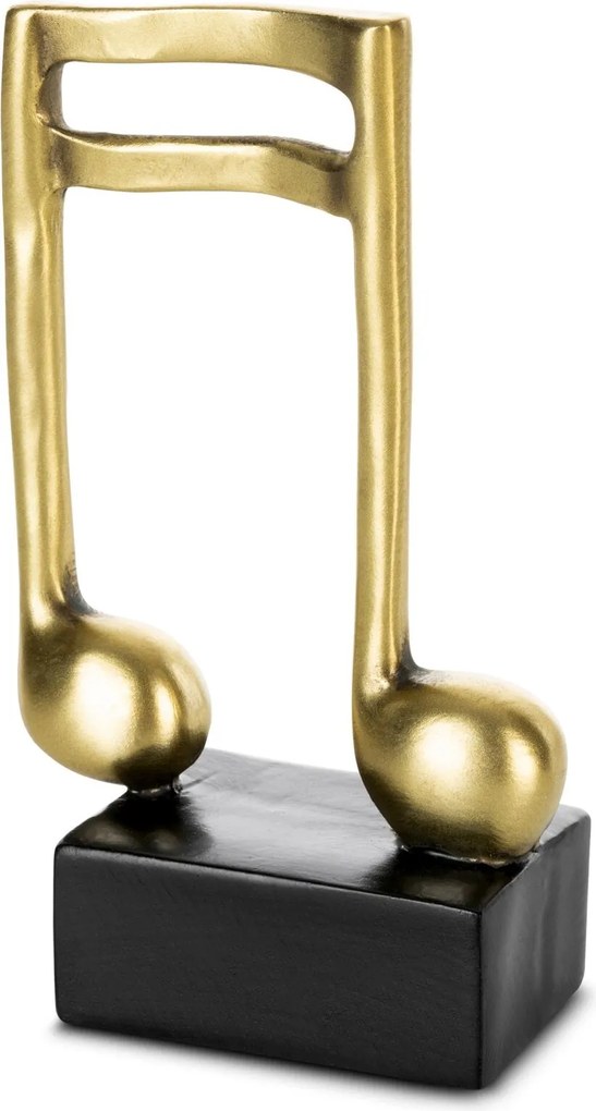 DEKORAČNÁ SOŠKA SONIK 9X4X14 CM ZLATÁ