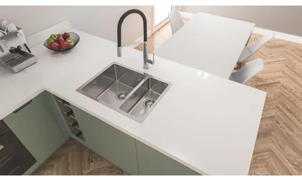 GROHE 31575SD1 - Kuchynský drez K700U, 760 × 450 mm, z nerezovej ocele