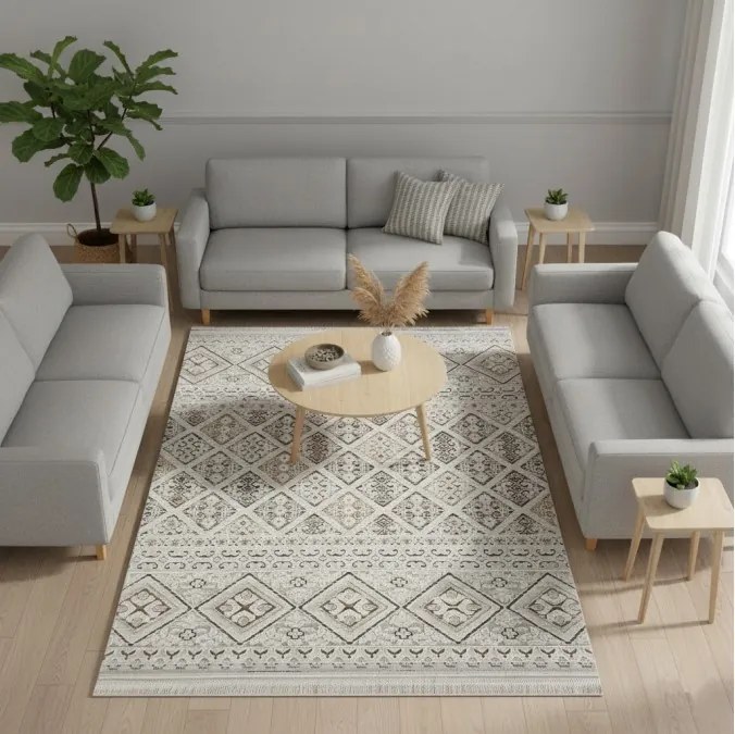 DC Koberec Exclusive 461 tmavá vizion zlatá Rozmer: 240×330 cm