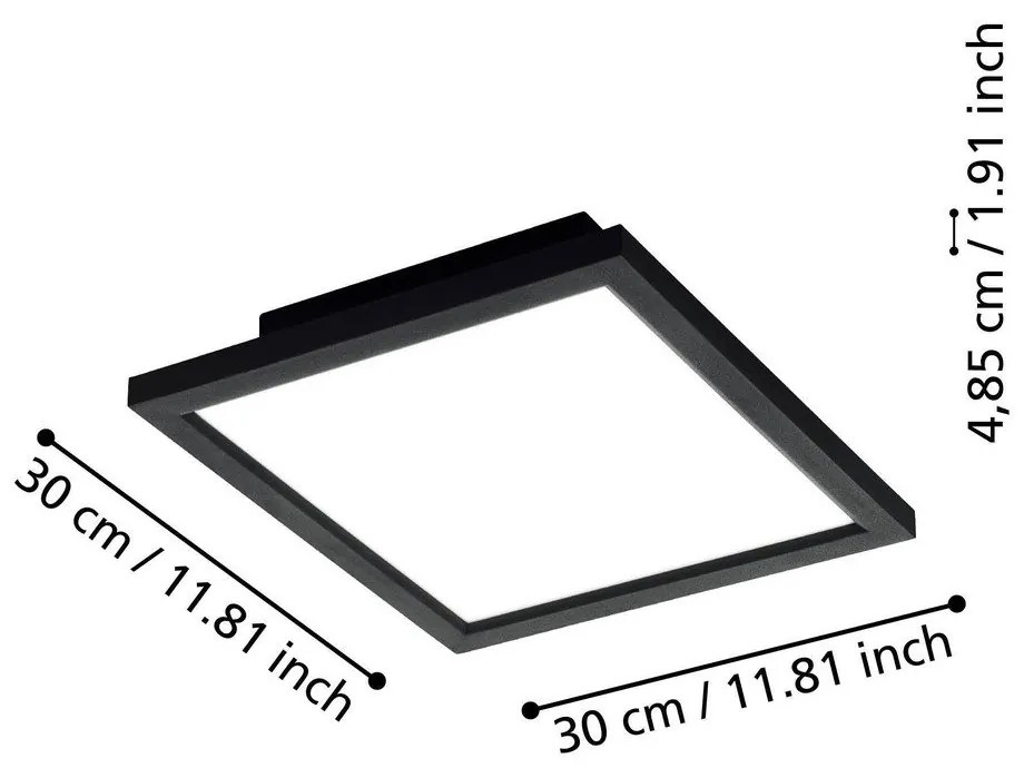 LED smart stropné svietidlo 15 W SALOBRENA-Z – EGLO