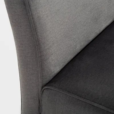 Čalúnená šedá stolička SORIN