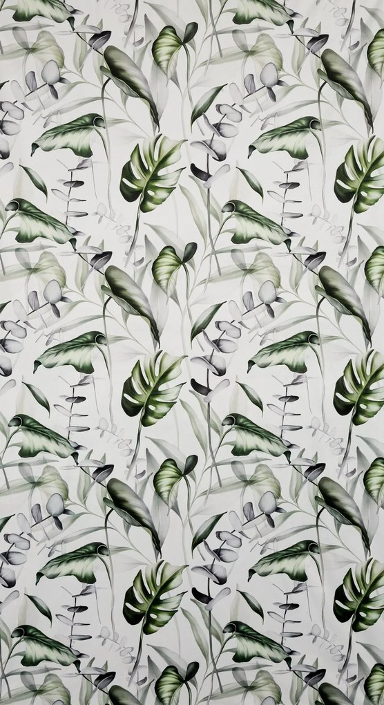 ZATEMŇOVACÍ ZÁVES NA KRÚŽKOCH ELLEN 140X250 CM VZOROVANÁ