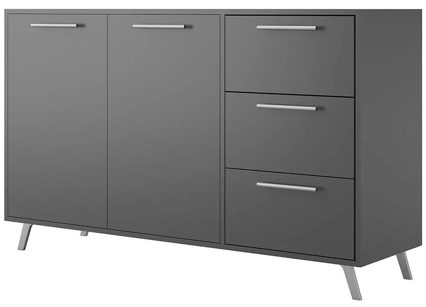 Komoda Bali 140 grafit