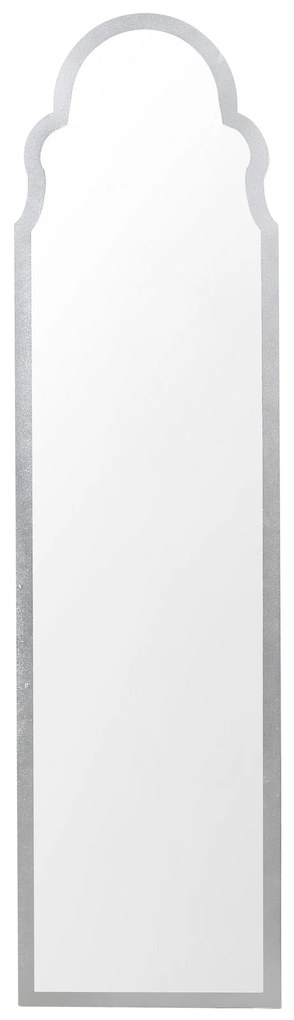 Stojace zrkadlo 40 x 150 cm strieborné CHATILLON Beliani