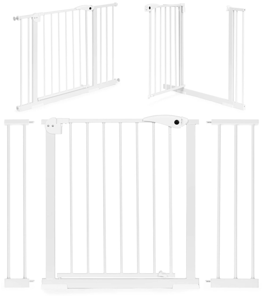 Bezpečnostná zábrana 74-105 cm na schody, biela ECOTOYS