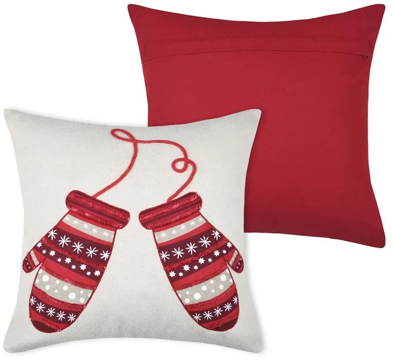 Vianočný dekoračný vankúš 40x40 cm