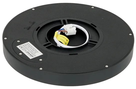 LED Stropné svietidlo MAQ LED/18W/230V 3000/4000/6500K IP40 čierna