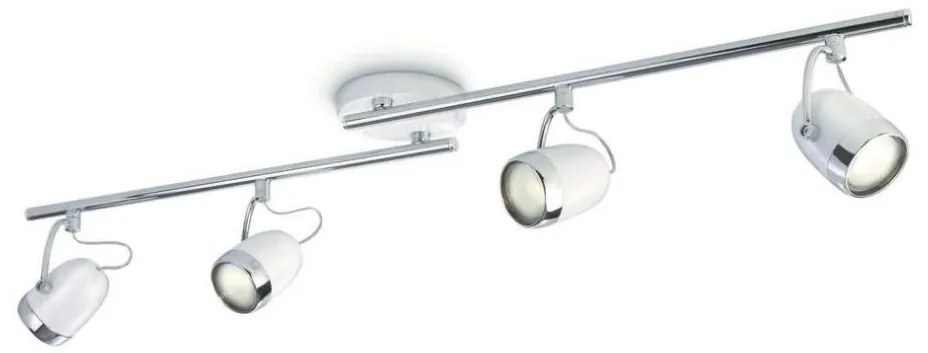 Philips 56484/31/PN - Bodové svietidlo MYLIVING BALSA 4xGU10/35W/230V