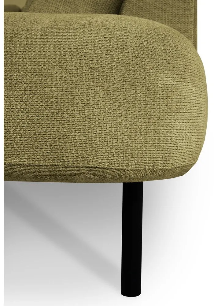 Rohová pohovka v horčicovej farbe (pravý roh/do "U") Hero – Scandic