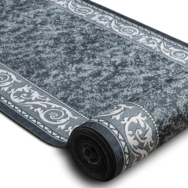 Protišmykový behúň LOTUS ROMANTIC 60980 sivý