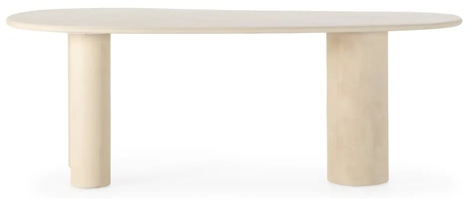 Jedálenský stôl v dekore kameňa 100x201 cm Daila – MOME