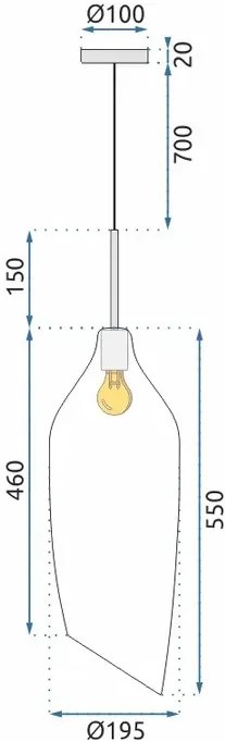 Stropné svietidlo Modern APP892-1CP číre