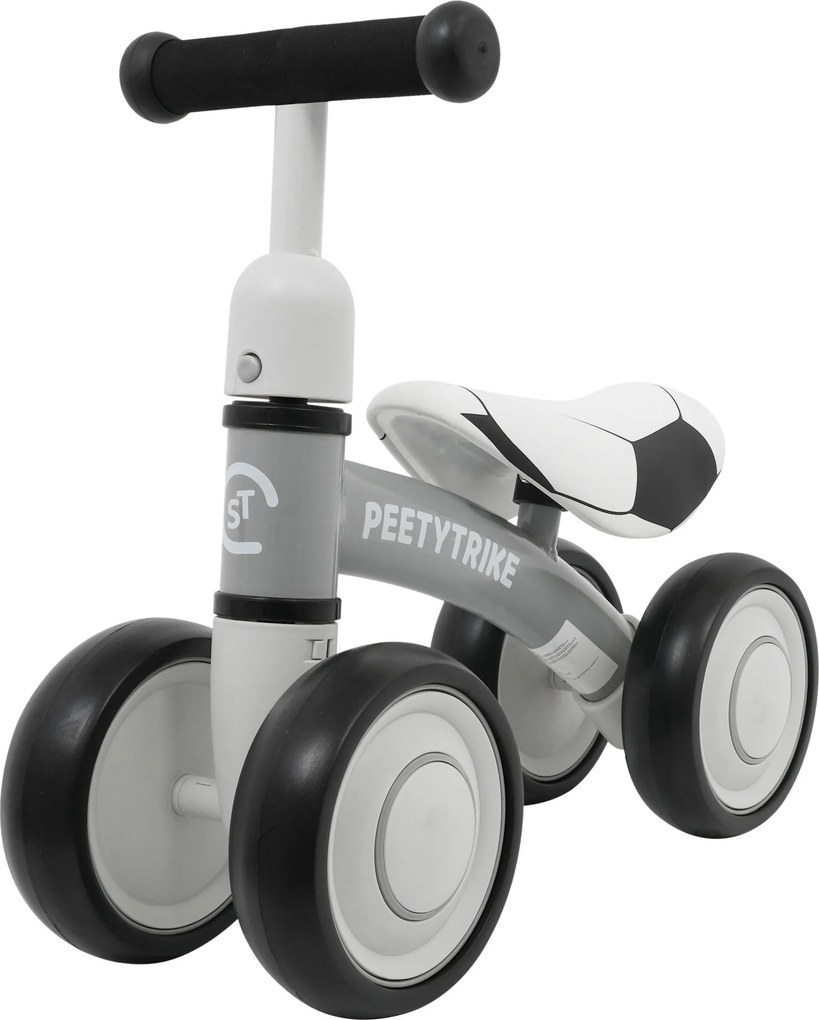 Ramiz Prvé detské odrážadlo PettyTrike SporTrike biele 4-kolové