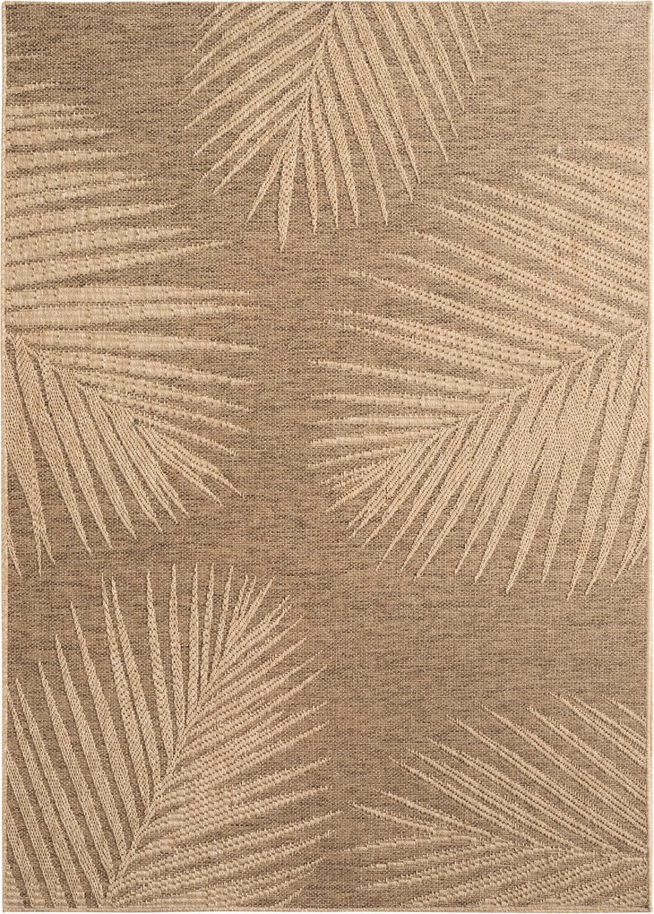 Kusový koberec Timber 1403 brown - na von aj na doma, 280x370, hnedá, chodba / predsieň, Ayyildiz