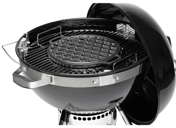 Fieldmann - Gril na drevené uhlie čierna/chróm