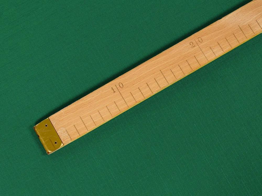 Biante Dekoračný záves TF-064 Zelený 150x170 cm