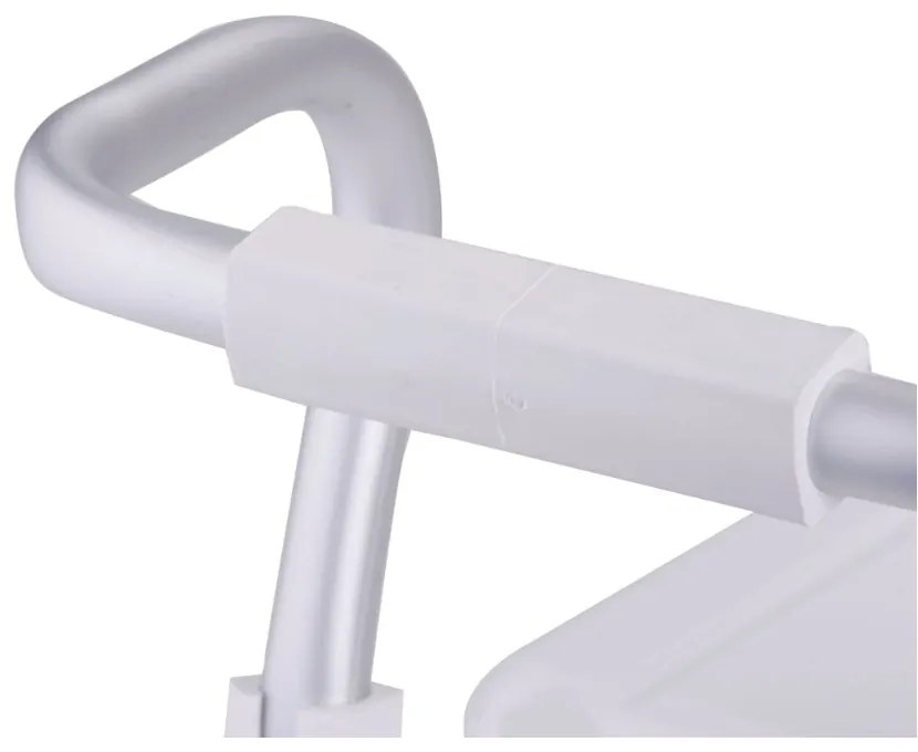 Spirella Nastaviteľné sedátko do vane, biela, 55–65 cm