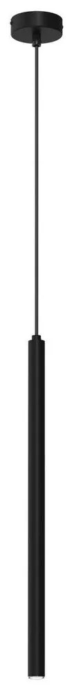 Luster na lanku YORU 1xG9/8W/230V 50 cm čierna