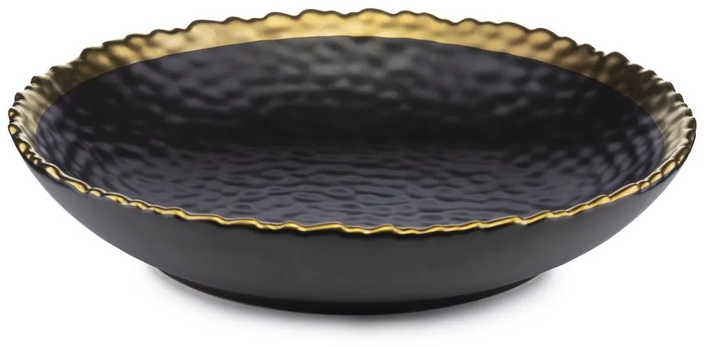 Keramická súprava tanierov Kati Black Gold 8ks