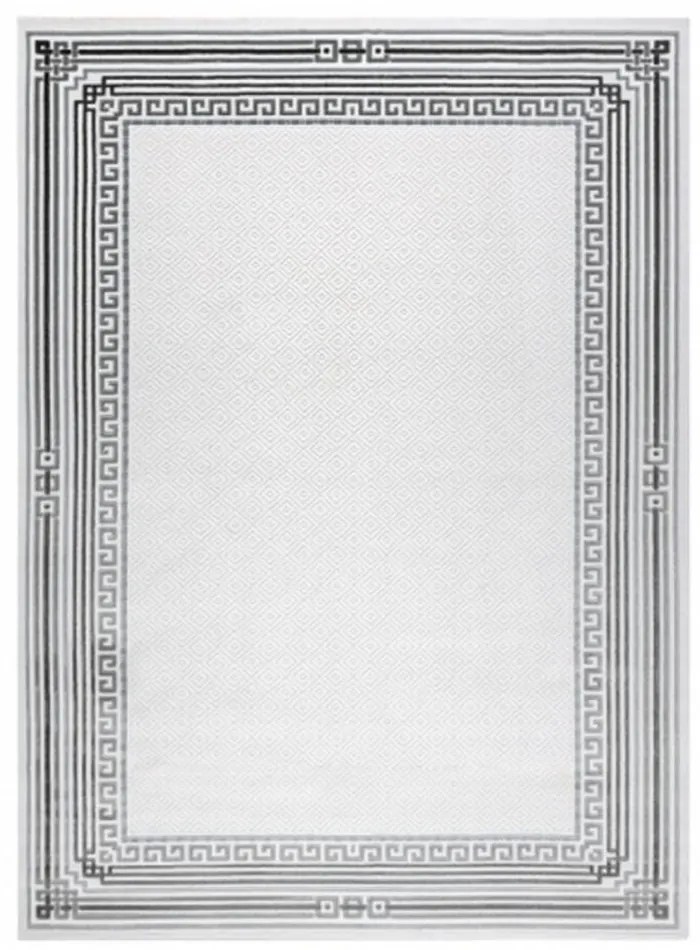 Luxusný kusový koberec akryl Bryan šedý 160x230cm