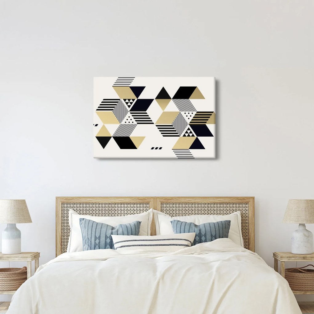 Obraz - Geometrické tvary N⁰1 (90x60 cm)