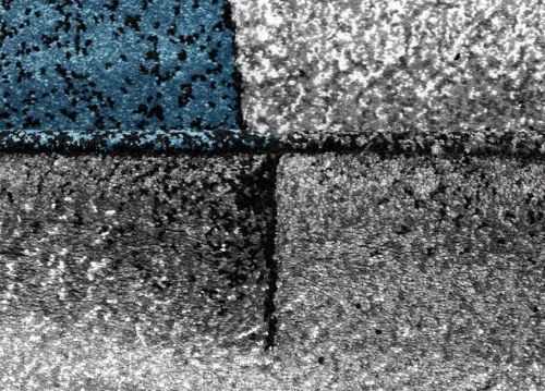 Koberce Breno Kusový koberec HAWAII 1720 Turkis, sivá, viacfarebná,80 x 150 cm