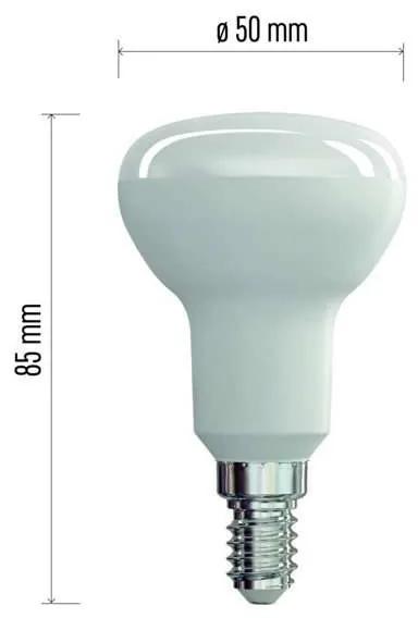 Emos LED žiarovka Classic R50 6W E14 teplá biela ZQ7220