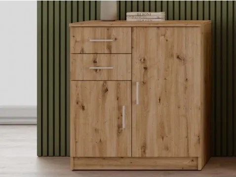 Komoda Universal, 79 cm, dub artisan%