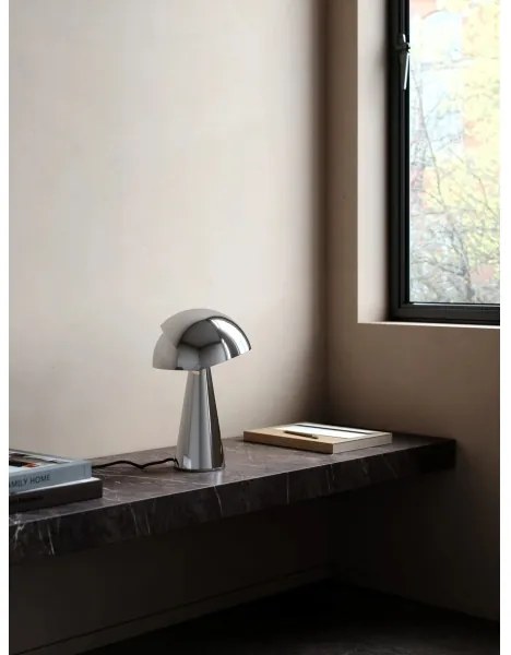 DFTP by Nordlux - Stolová lampa ALIGN 1xE27/25W/230V lesklý chróm