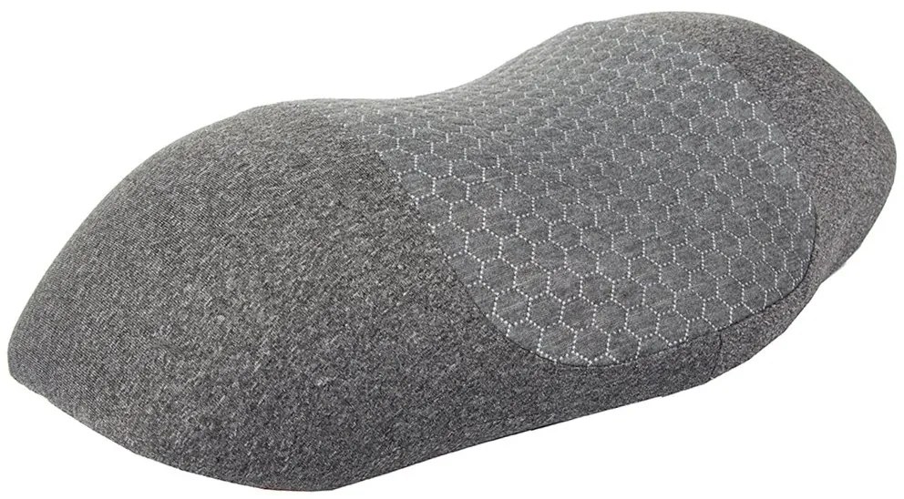 Verk 27045 Ortopedický, profilovaný vankúš 45 x 11 cm sivý