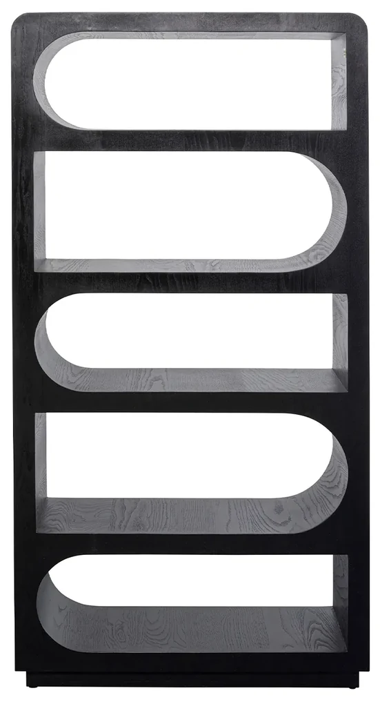 Forma polica čierna 90x180 cm