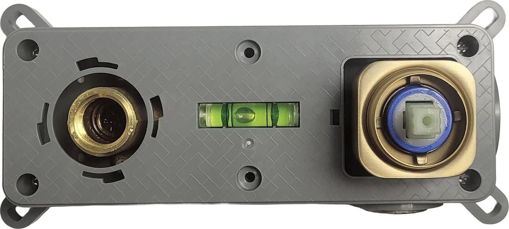 Rea Arlo, podomietková umývadlová batéria 200 mm + BOX inštalačný systém, zlatá matná, REA-B5611