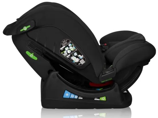 Lionelo - Autosedačka IZZY i-Size 40-150 cm Čierny karbón