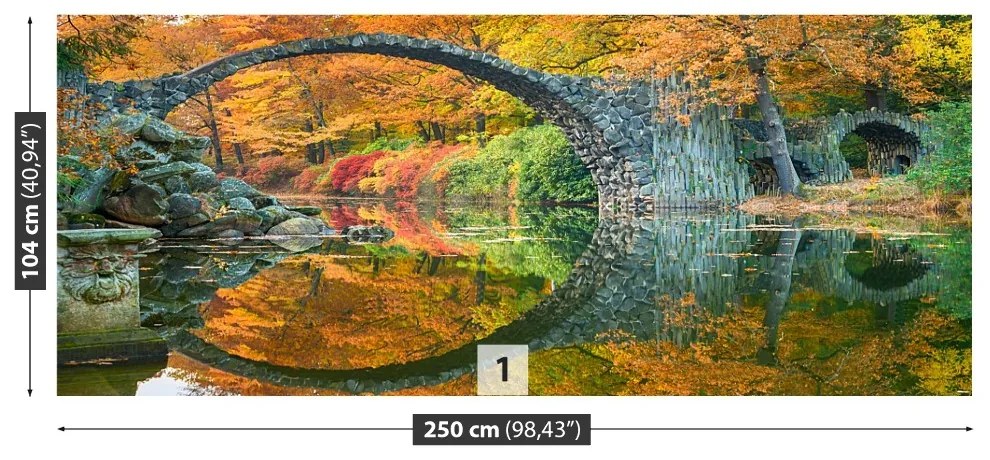 Fototapeta Vliesová Oblúkový most 152x104 cm