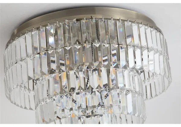 Searchlight 61321-6AB - Stropné svietidlo EMPIRE 6xE14/60W/230V IP44