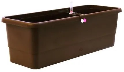 Gardenico Samozavlažovací truhlík Smart Systém Gardenie hnedá, 60 cm, 60 cm