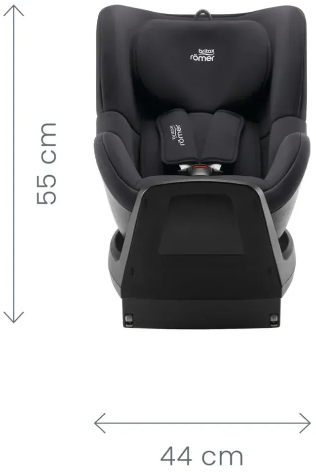 BRITAX RÖMER autosedačka Dualfix M Plus - space black
