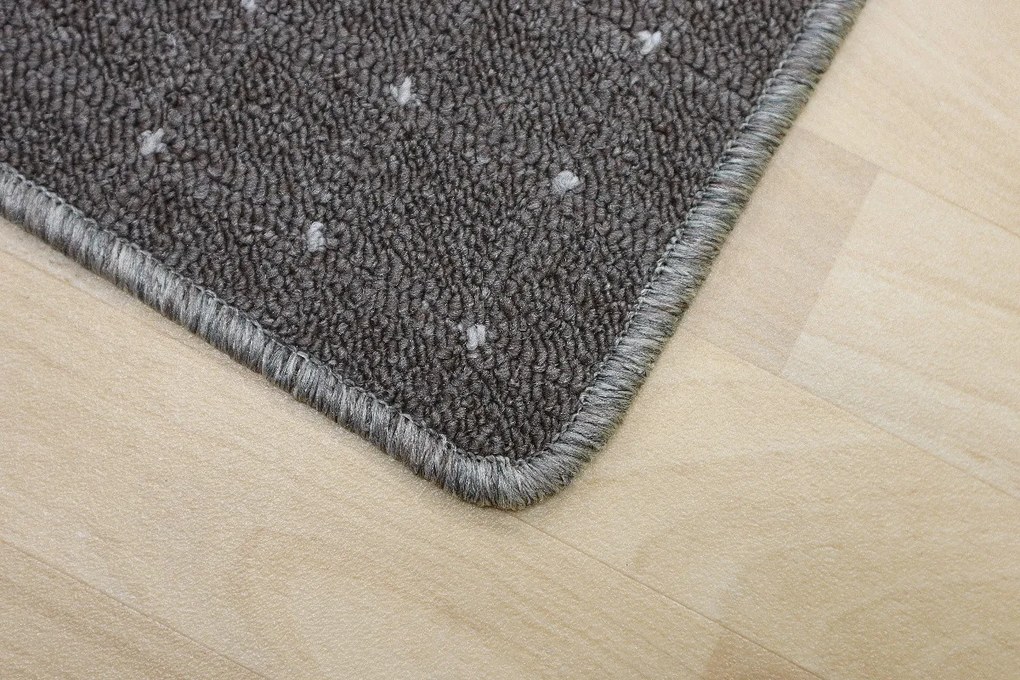 Condor Carpets, Koberec behúň na mieru Udinese hnedý, šíre 150 cm, hnedá, chodba / predsieň