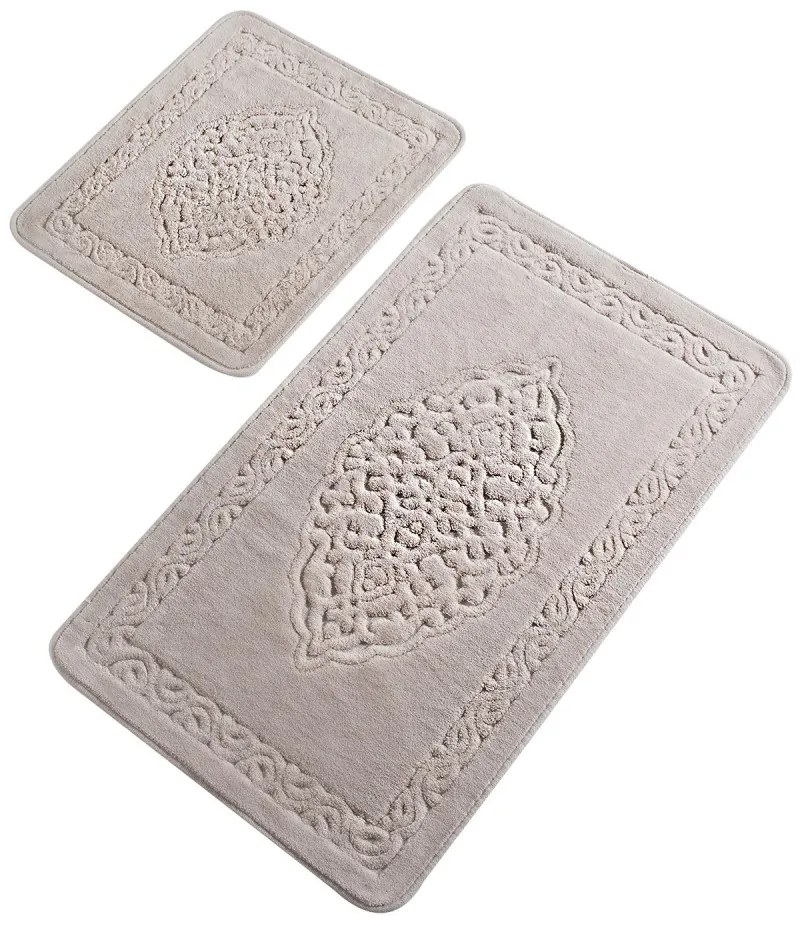 Súprava 2 kúpeľňových predložiek Elite béžová