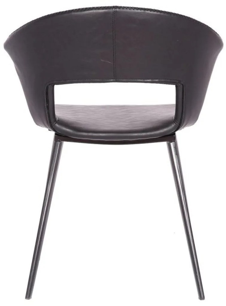 TORA čalúnená stolička black