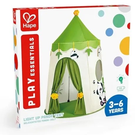 Hape Detský stan s LED osvetlením - Panda