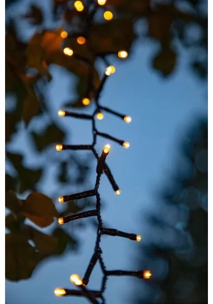 Eglo 411518 - LED Vonkajší vianočný reťaz GOLDEN 1200xLED 29m IP44 teplá biela