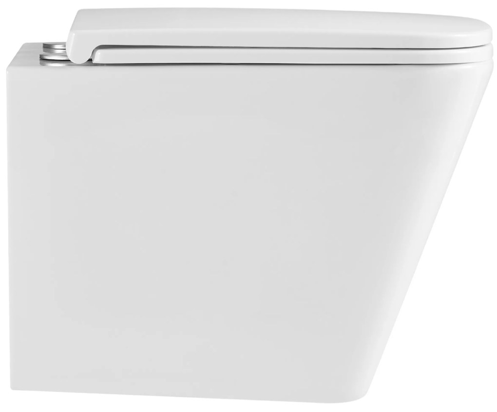 Invena Florina, závesná WC misa so Swirlflush 495x365x370 mm + toaletné sedadlo s pomalým zatváraním, biela, INV-CE-94-001-L