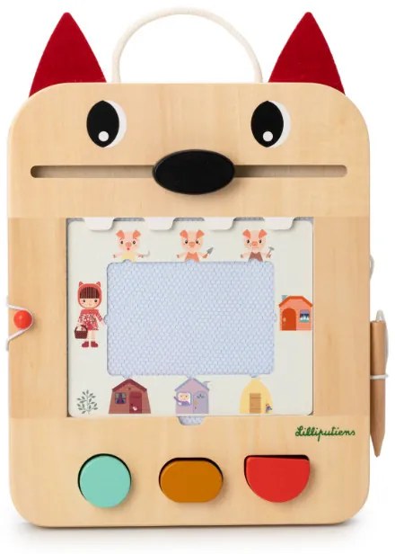 Lilliputiens - čarovná tabuľka - vlk Ľudovít